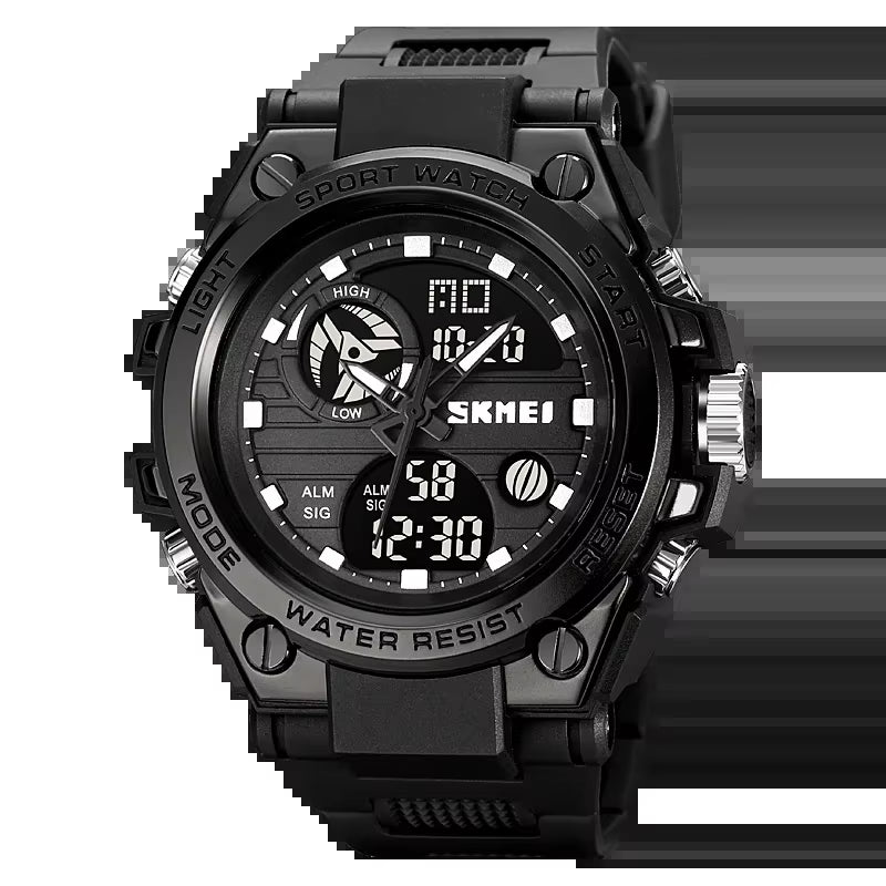 2031 Mens Multifunction Chrono Date 5Bar Waterproof Wristwatch Reloj Hombre Japan Digital Movement Back Light Sport Watche