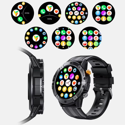 Outdoor Military Smart Watch Bluetooth Call Smartwatch Fitness Clock IP68 Waterproof Sports Men'S Watches for IOS Android 2025