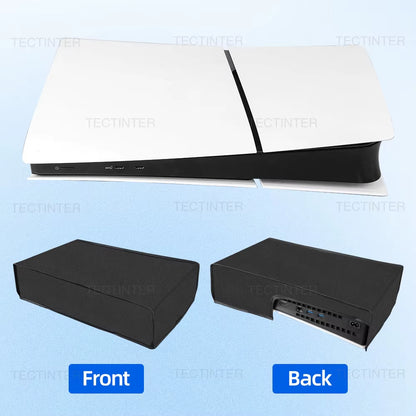 Horizontal Dust Proof Cover for Ps5/Slim/Pro Console Protector Case Anti-Scratch Sleeve Protective Cover for PS5 Accessories