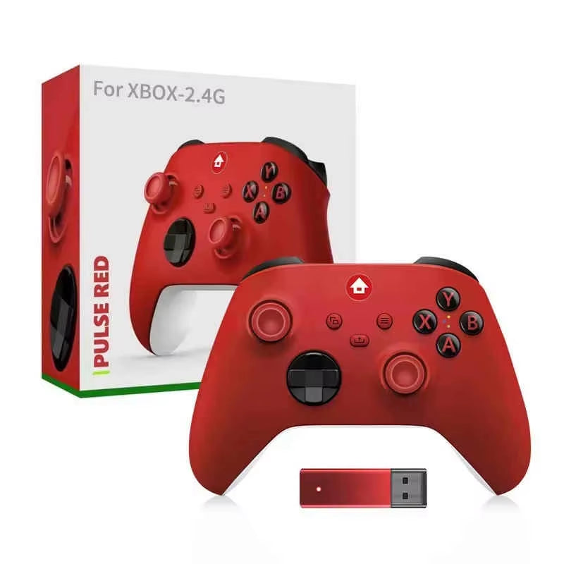 2025 New Wireless Controller Compatible with Xbox One, Xbox Series X/S, Xbox One X/S, PC with 2.4Ghz Wireless Adapter Gamepad