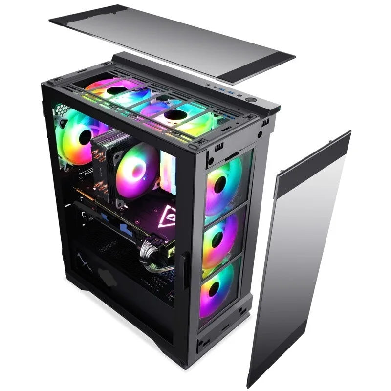 Customize Gaming Pc A8 7680 8G/16G RAM 120G/500G SSD NVME Pc Gamer Complete for Desktop Customize PC Gaming Mini Pc for Game