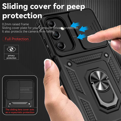 Slide Camera Lens Case for Samsung Galaxy A13 A23 A33 A53 A73 A22 A32 A52 A72 5G Armor Shockproof Coque for A04S M13 M23 M33 M53