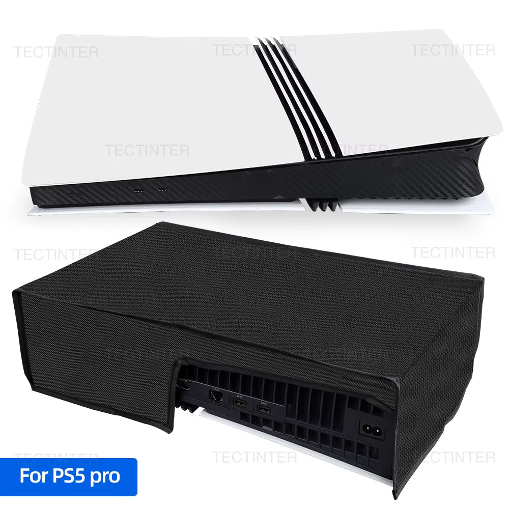 Horizontal Dust Proof Cover for Ps5/Slim/Pro Console Protector Case Anti-Scratch Sleeve Protective Cover for PS5 Accessories