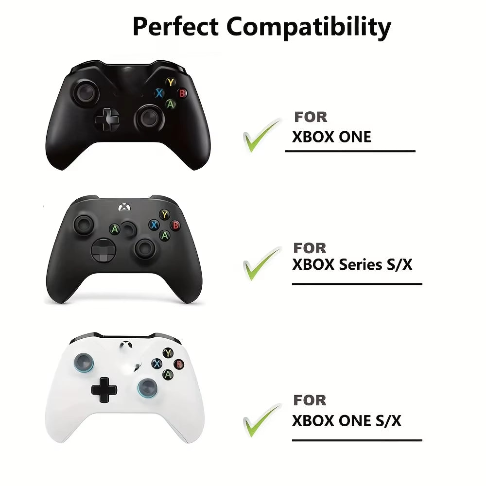 Replacement Thumbsticks Tools for Xbox Series , Xbox One Controller Analog Thumb Sticks Parts Joystick Repair Kit Accessories.