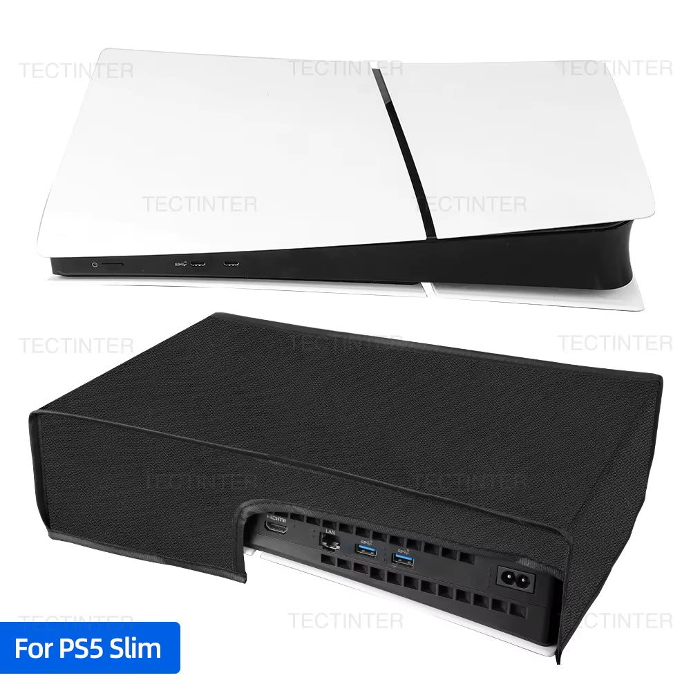 Horizontal Dust Proof Cover for Ps5/Slim/Pro Console Protector Case Anti-Scratch Sleeve Protective Cover for PS5 Accessories