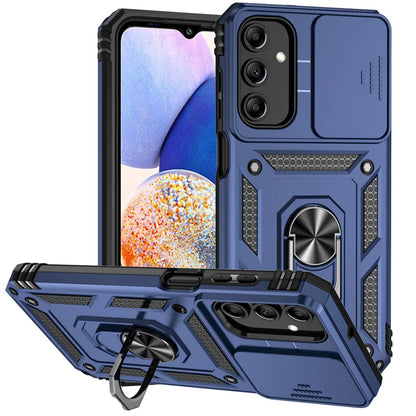 Slide Camera Lens Case for Samsung Galaxy A13 A23 A33 A53 A73 A22 A32 A52 A72 5G Armor Shockproof Coque for A04S M13 M23 M33 M53