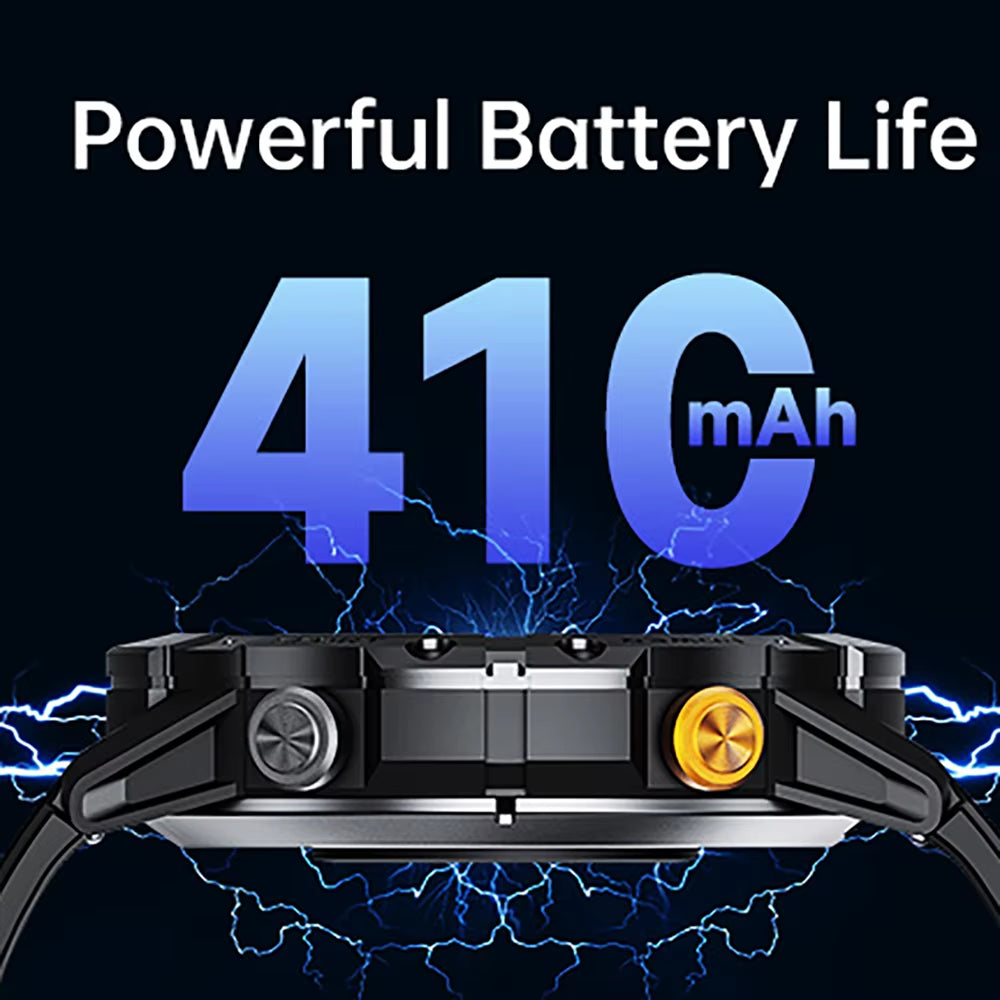 Outdoor Military Smart Watch Bluetooth Call Smartwatch Fitness Clock IP68 Waterproof Sports Men'S Watches for IOS Android 2025